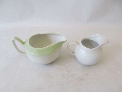 CREAMERS !! Vintage Lot of 1 Contstantia Porcelain Creamer & 1 German Arzberg Creamer