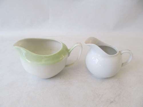 CREAMERS !! Vintage Lot of 1 Contstantia Porcelain Creamer & 1 German Arzberg Creamer