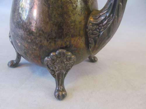 VINERS !! Vintage 1925-1939 Lot of Viners Alpha Plate Teapot and Sugar Bowl