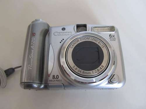 CANON !! Canon Powershot A720 IS 8mp Digital Camera with 6x Stabilized Optical Zoom