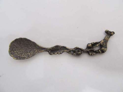 MIXED !! Vintage Lot of Stainless Pickle Fork & 3 Different Mustard Spoons