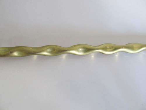 TRIDENT + !! Vintage Solid Brass Fireplace (Toasting) Trident Fork & 1 Stainless Fondue Fork