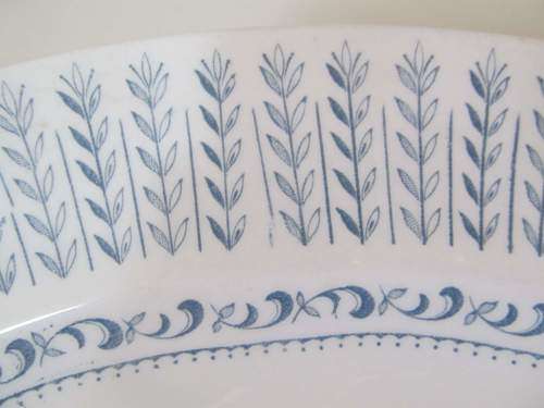 MELODY !! Rare Vintage 1960`s Melody Pattern Barker Bros Ironstone Serving Platter