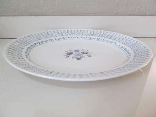 MELODY !! Rare Vintage 1960`s Melody Pattern Barker Bros Ironstone Serving Platter