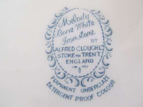 MELODY !! Rare Vintage 1960`s Melody Pattern Barker Bros Ironstone Serving Platter