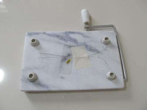 MARBLE !! Boxed as New Unused Marble Cheese Slicer - 2 Spare Cutting Wires