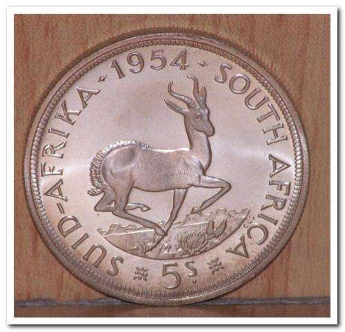 1954 Silver SS Crown 5/ very scarce coin