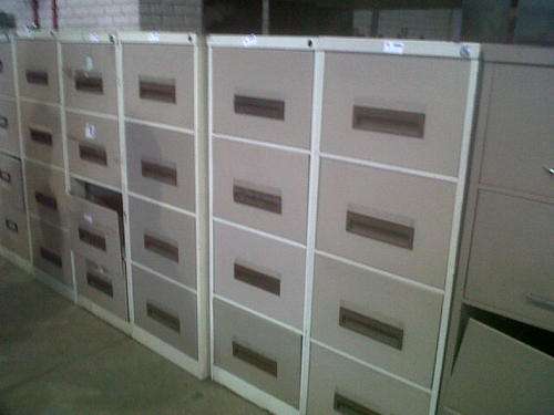 STEEL 4 DRAWER FILING CABINETS