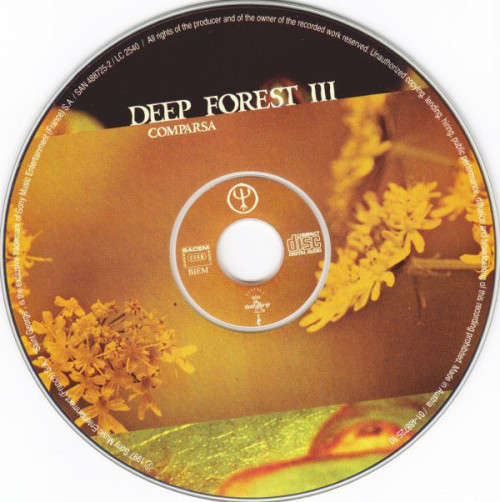 Deep Forest III - Comparsa CD Excellent Condition (IMPORT)
