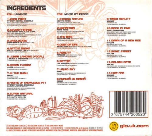 Various - Ingredients 5 2xCD (IMPORT) Excellent Condition