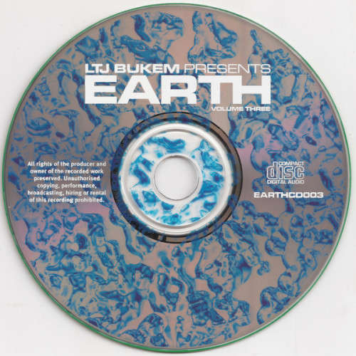 LTJ Bukem - Earth Volume Three CD Excellent Condition (IMPORT)