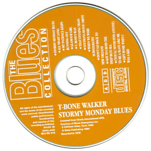 T-Bone Walker - Stormy Monday Blues CD Mint Condition (IMPORT)