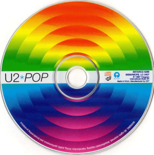 U2 - Pop CD Excellent Condition