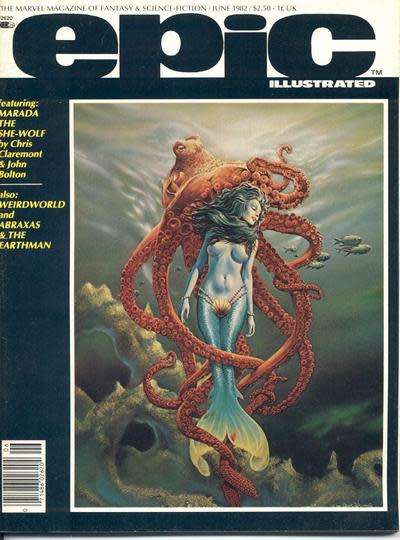 EPIC ILLUSTRATED #12 Marvel Magazine (1982) Bronze Age