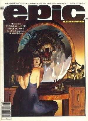 EPIC ILLUSTRATED #18 Marvel Magazine (June 1983) Bronze Age