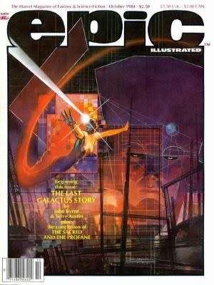 EPIC ILLUSTRATED #26 Marvel Magazine (October 1984) Bronze Age
