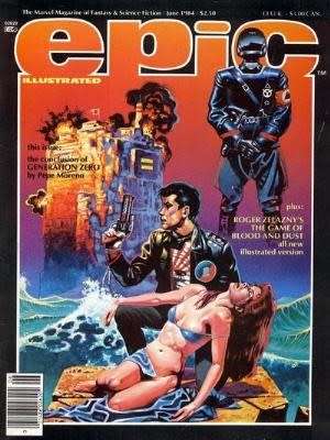 EPIC ILLUSTRATED #24 Marvel Magazine (June 1984) Bronze Age