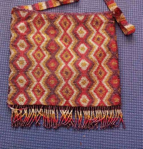 Beaded Bag Hand Crafted in Guatemala (Made With High Quality Czechoslovakian Beads)