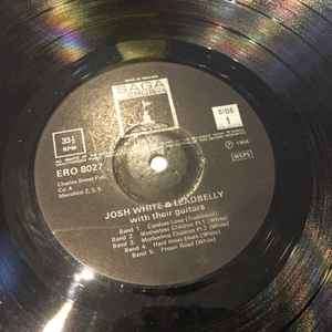 Josh White and Leadbelly  With Their Guitars Vinyl LP (IMPORT) Excellent Condition
