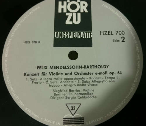 Dirigiert Die Berliner Philharmoniker: Klassische Sinfonie / Violinkonzert (Excellent Condition)