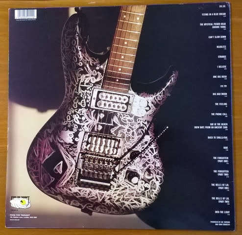 Joe Satriani  Flying In A Blue Dream Vinyl LP (IMPORT) Excellent Condition