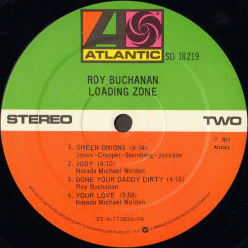 Roy Buchanan - Loading Zone Vinyl LP