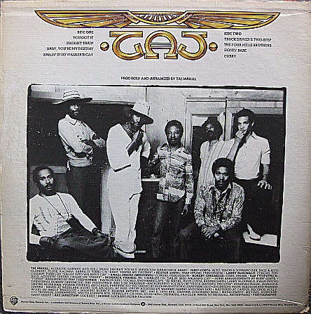 Taj Mahal  Music Fuh Ya` Vinyl LP (IMPORT)