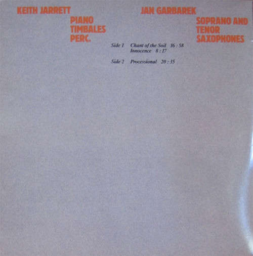 Keith Jarrett - Nude Ants (Live At The Village Vanguard) Vinyl LP (IMPORT) Excellent Condition