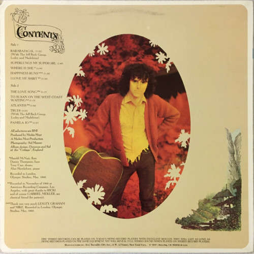 Donovan - Barabajagal Vinyl LP Very Good+ Condition