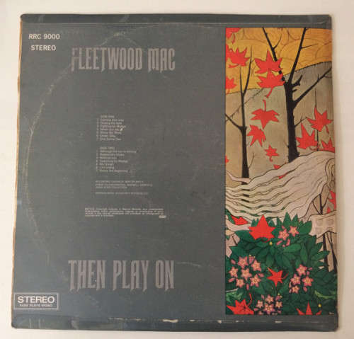Fleetwood Mac  Then Play On Vinyl LP VG- Condition