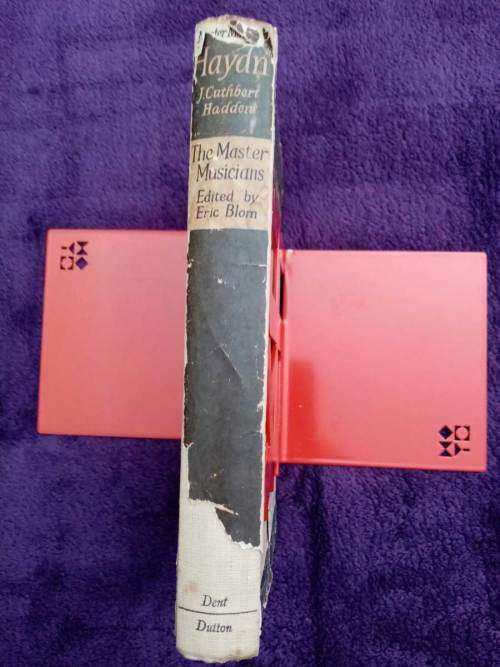 Haydn (The Master Musicians) by J. Cuthbert Hadden 1944 Hardcover Fine Condition