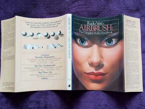 Airbrush - Complete Studio Handbook by Radu Vero (Hardcover in Excellent Condition)