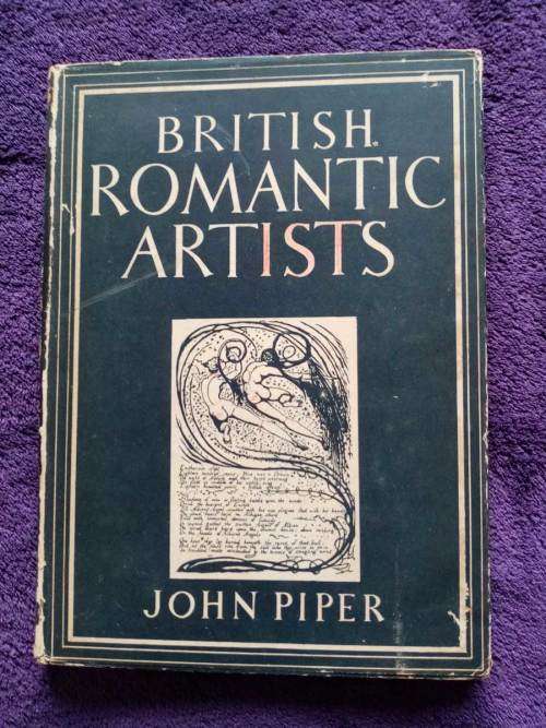 British Romantic Artists - John Piper (Hardcover 1946 Very Good Condition)