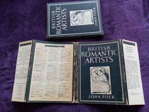 British Romantic Artists - John Piper (Hardcover 1946 Very Good Condition)