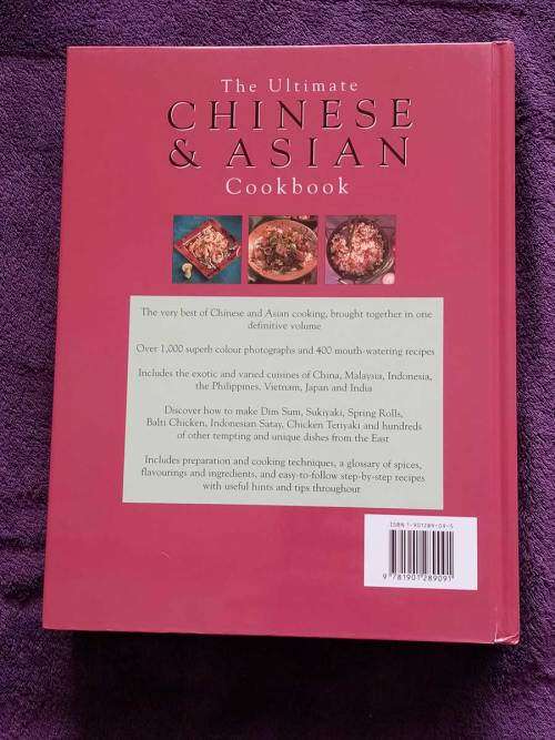 The Ultimate Chinese and Asian CookBook  by Linda Doeser (Hardcover Excellent Condition)