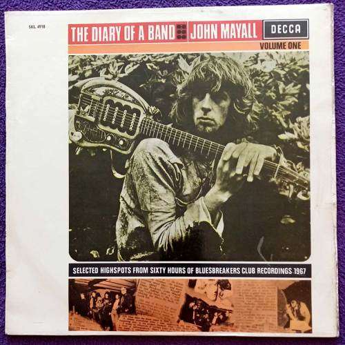 John Mayall - The Diary of a Band (Volume One) c1968