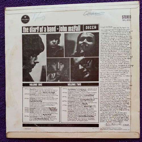 John Mayall - The Diary of a Band (Volume One) c1968