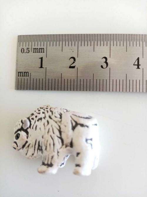 Bison Hand Crafted Peruvian Bead