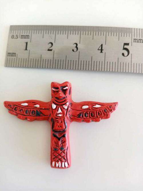 Totem Hand Crafted Peruvian Bead