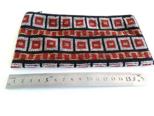 Beaded Purse Hand Crafted in Guatemala (Made With High Quality Czechoslovakian Beads)