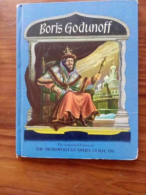 Boris Gudonoff. The Authorized Edition of the Metropolitan Opera Guild, Inc. Vintage 1944