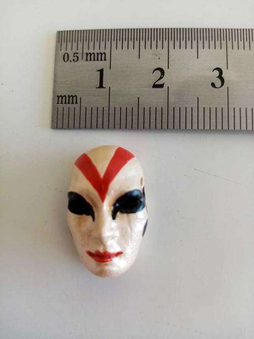 Chinese Mask Hand Crafted Peruvian Bead
