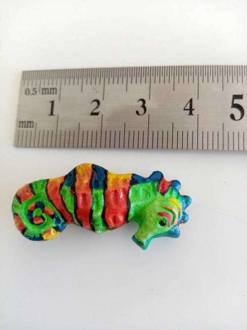 Seahorse Hand Crafted Peruvian Bead