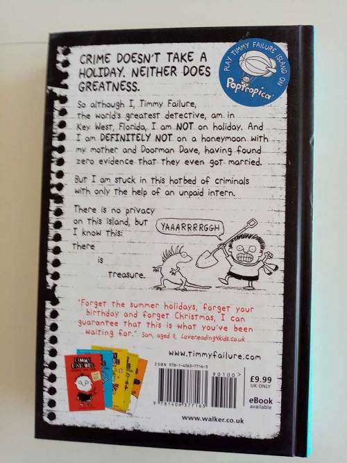Timmy Failure: The Cat Stole My Pants by Stephan Pastis (Hardcover Excellent Condition)