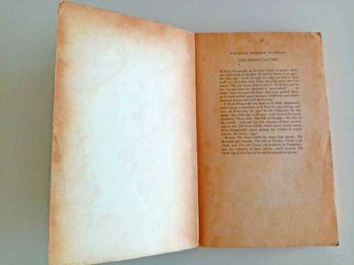 The Great Gatsby by F. Scott Fitzgerald 1970 Edition (Good Condition)