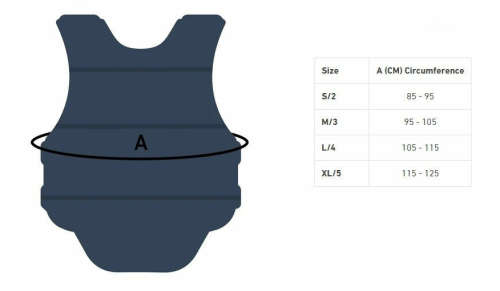 Martial Arts Reversible Chest Guard (Kids Size)