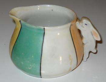 VINTAGE MILK JUG WITH BUNNY HANDLE