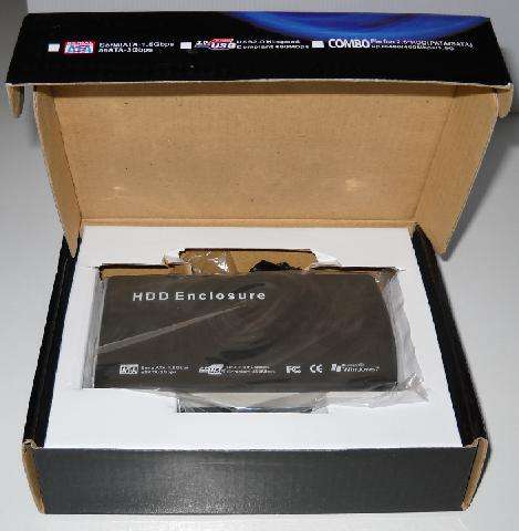 2.5 INCH EXTERNAL HDD ENCLOSURE - SATA - BRAND NEW!! Last one available