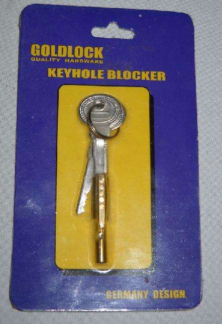 GOLDLOCK KEYHOLE BLOCKER