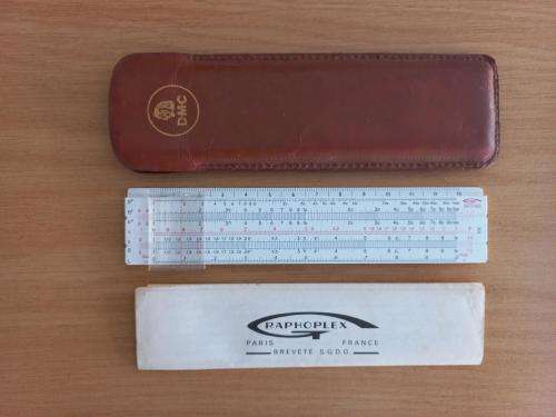 Graphoplex 612 Rietz pocket slide rule